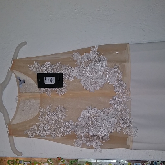 Plus Size Fashion Nova "The Way You Move" Ivory Dress (3X) - Picture 8 of 16